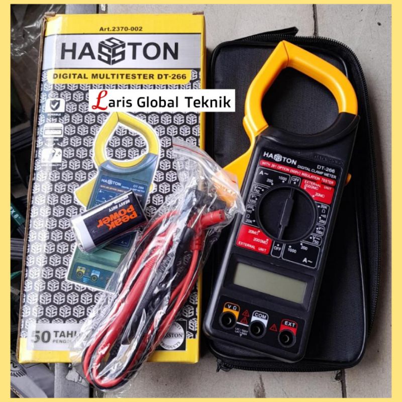HASSTON PROHEX Multitester Digital DT-266 Tang Amper Clamp Meter