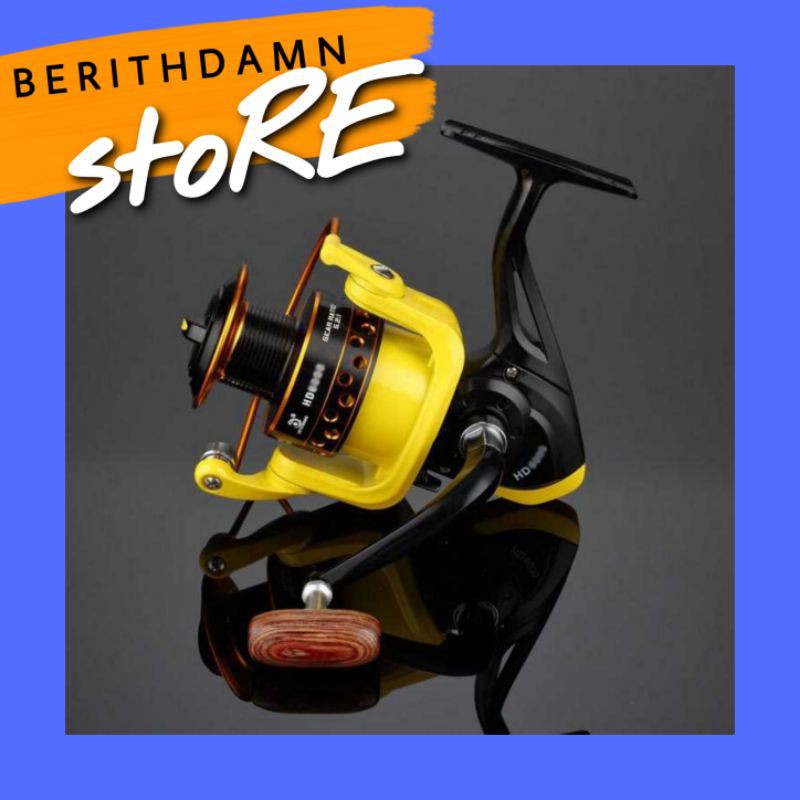 YUMOSHI Reel Pancing HD7000 12 Ball Bearing