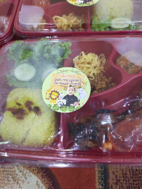Box Bento / Tray Bento / Lunch Box Bento Sekat / Lunch Box / Kotak Makan Bento