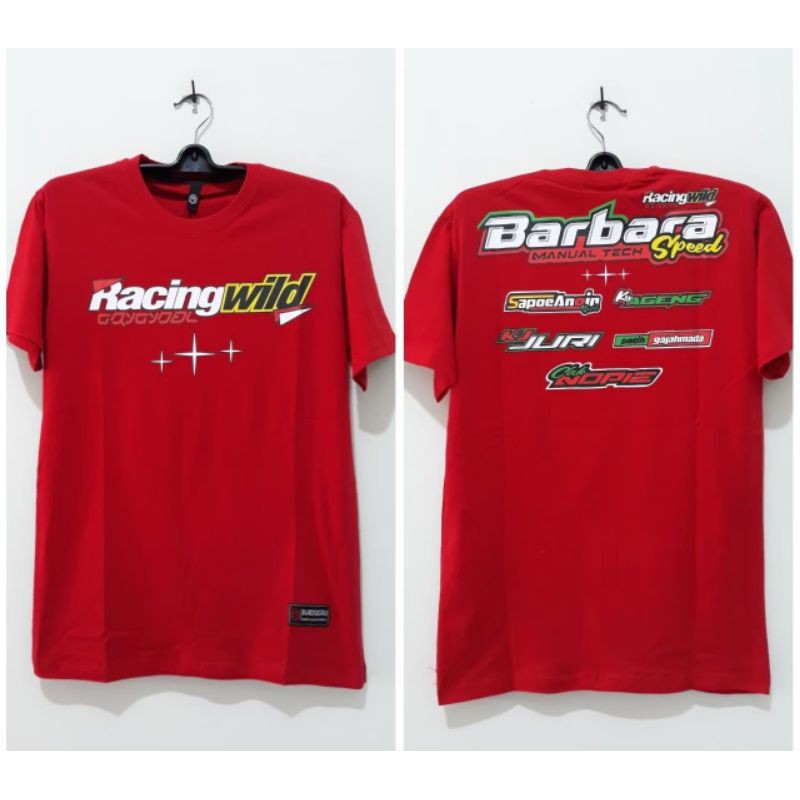 KAOS RACING/TSHIRT KAOS PRIA DEWASA RACING WILD