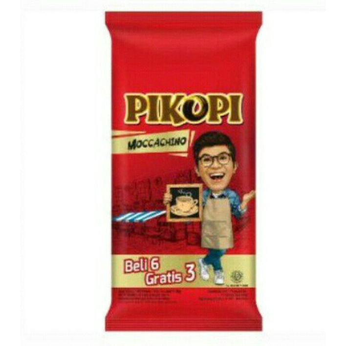 

Pikopi MoccAchino renceng (6 +3 sachet)