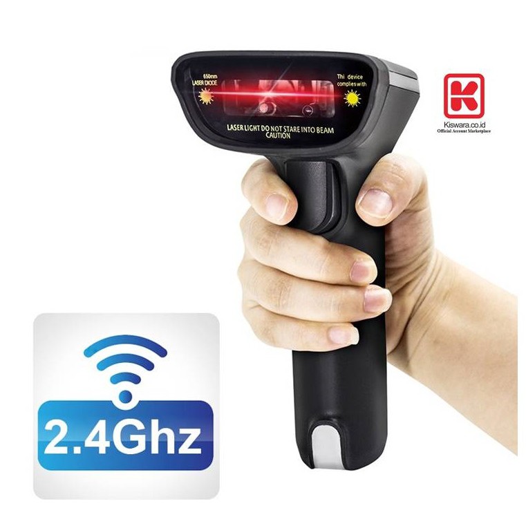 Barcode Scanner EPPOS 1D - EP6708WL Wireless KiswaraBandung