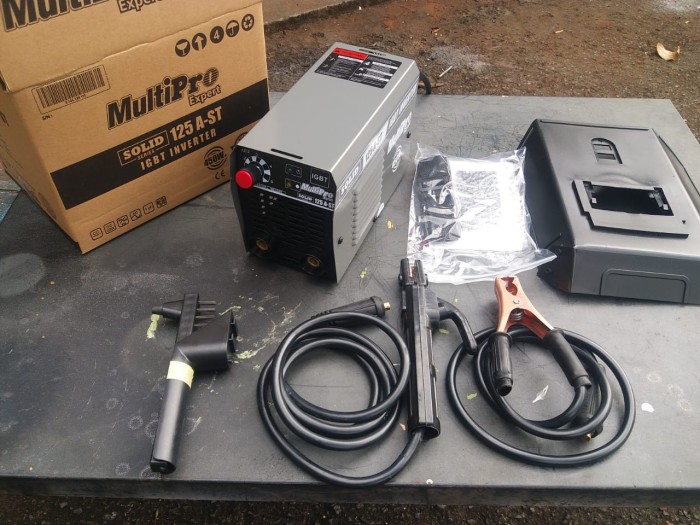 Mesin Las Listrik Inverter Multipro Solid 125 AST IGBT TRAFO LAS MURAH