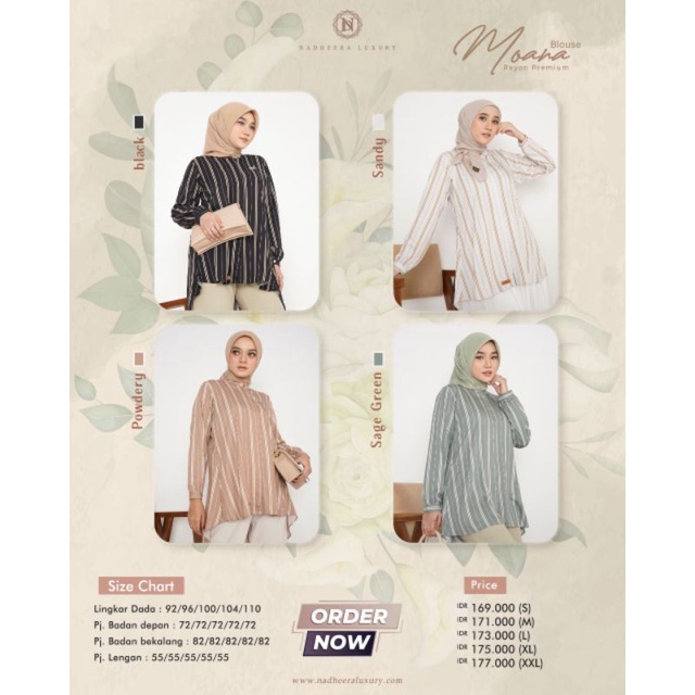 Moana blouse by Nadheera Luxury