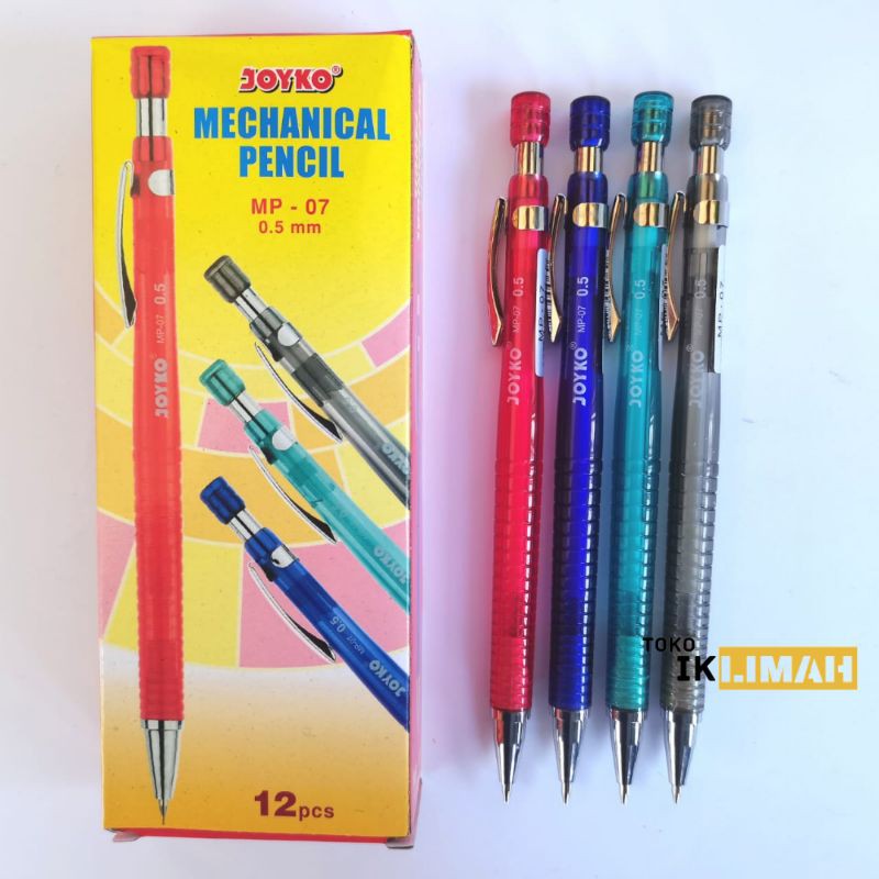 

Mechanical Pencil JOYKO MP-07 / Pensil Mekanik MP07 0.5 mm / 1 Pcs