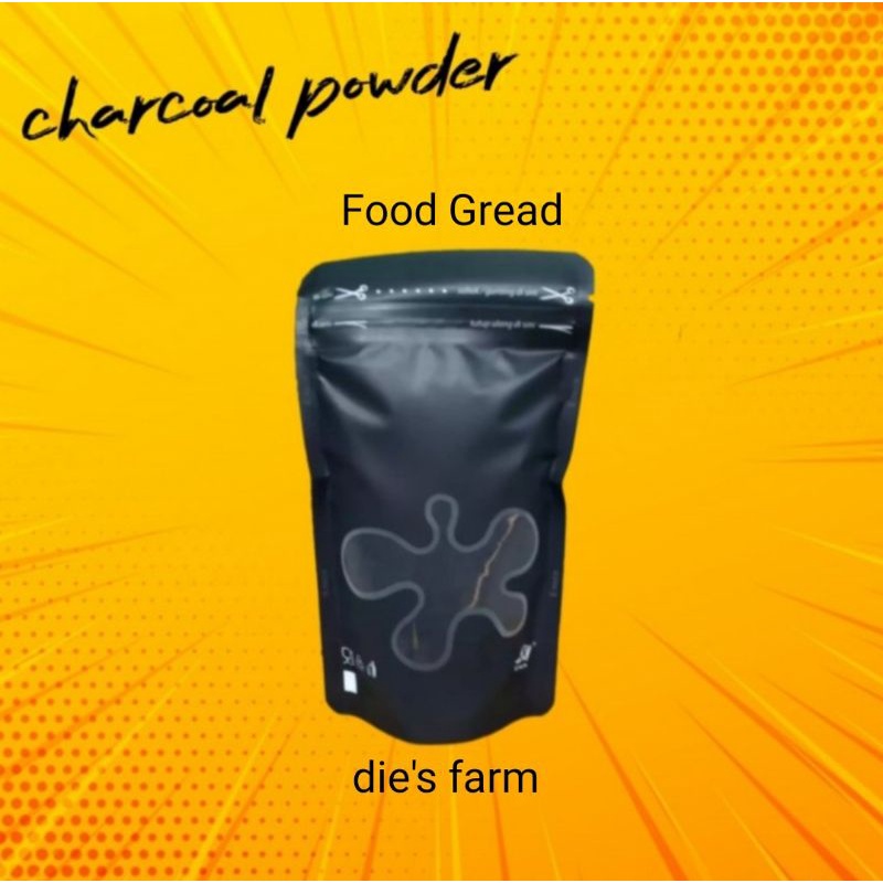 Masker Wajah Karbon Aktif Bubuk Arang Food Gread