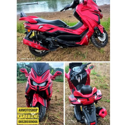 PAKET VARIASI FULLBODY YAMAHA NMAX PREDATOR 2020 aksesoris nmax