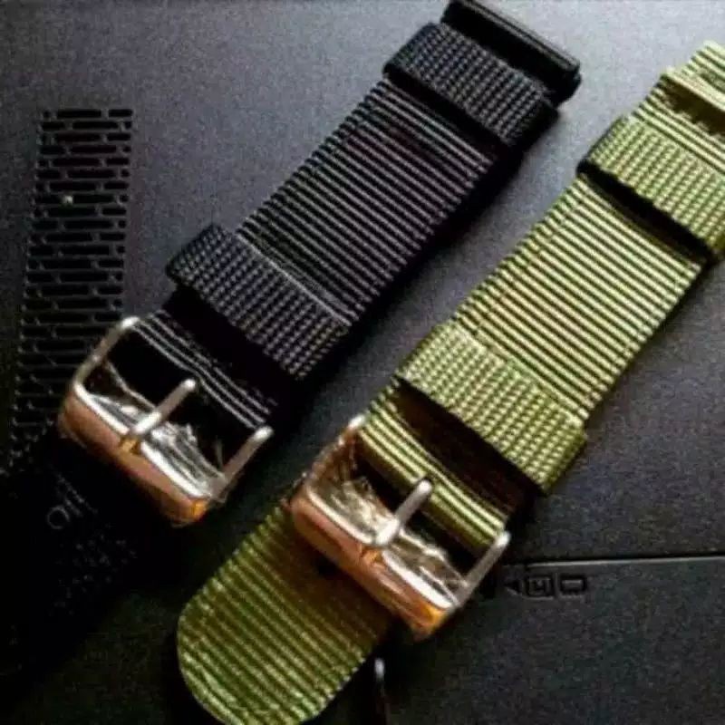 tali kanvas tali jam kanvas tali jam tangan kanvas strap jam kanvas army berkualitas tali jam kanfas