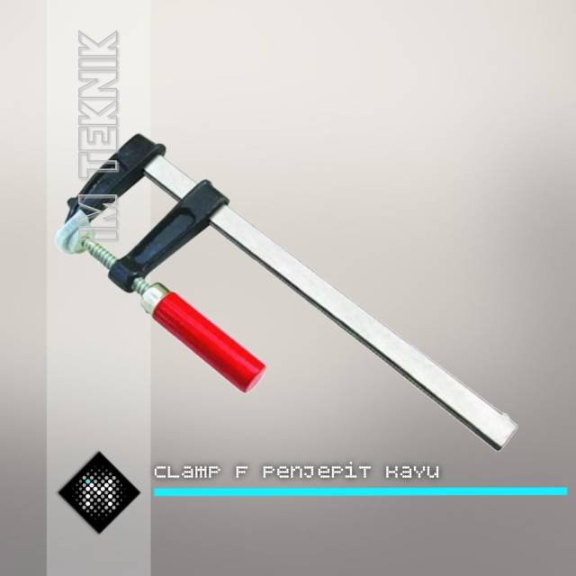 Clamp f klem 80cm - klem kayu . pres kayu . catok kayu panjang 80 cm