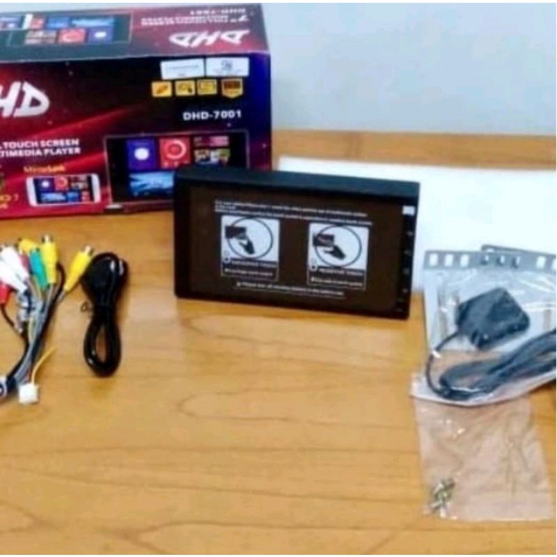 Head unit double din tape led 7-inch mobil all new Ertiga 2019 witth mirorr android