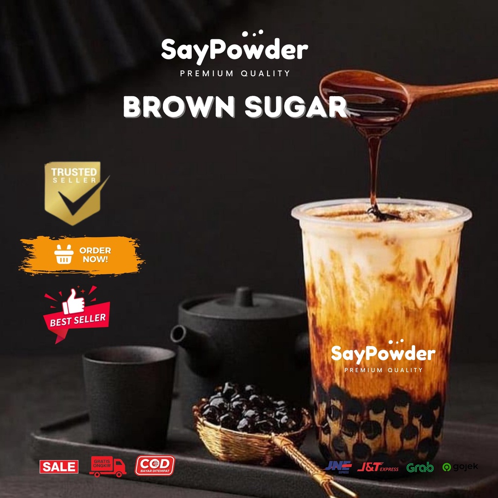 Bubuk Minuman Rasa Brown Sugar SERBUK MINUMAN BUBUK BERMACAM RASA BUBUK MINUMAN ANEKA RASA MINUMAN BUBUK POWDER DRINK SERBUK MINUMAN RASA / BUBUK MINUMAN KEKINIAN BUBUK MINUMAN RASA ENAK boba drink