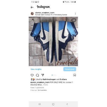 NkeAirJordan1ObsidianBlue