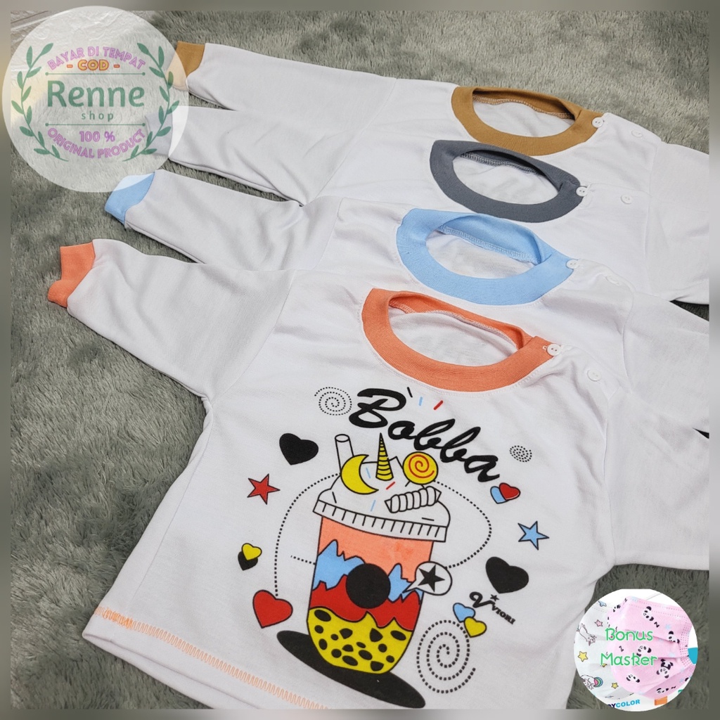 SETELAN BAJU BAYI 3-18 BULAN / PIYAMA ANAK / SETELAN KAOS ANAK / BAJU TIDUR (PANJANG)