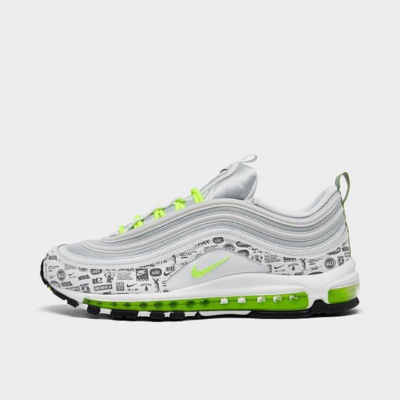 Nike Air Max 97 White Black Volt Original