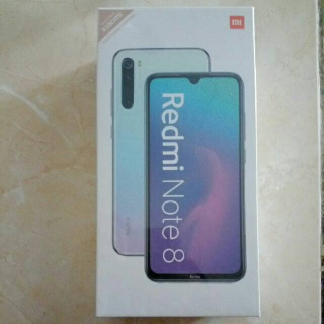 Xiaomi redmi note 8 RAM 6gb Rom 128gb segel baru android hp termurah