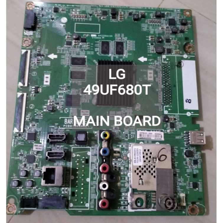 PCB MAIN BOARD LEDTV LG 49UF680T
