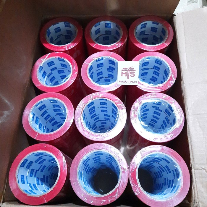 

Gaya Lakban Fragile Merah Glo Tape / Ecer Murah