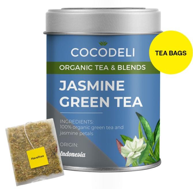 

(BISA COD) JASMINE | Big Tea | Cocodeli by Haveltea Organic | Teh Melati Organik TERPERCAYA Kode 1300