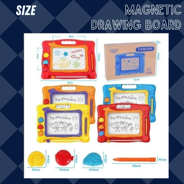 Lego Magnetic DRAWING Board Mainan Papan Gambar Magnet full color