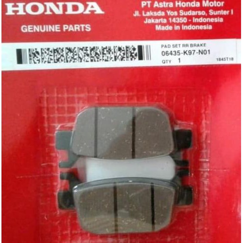 DISPAD BELAKANG PCX NEW KAMPAS REM PCX KAMPAS REM BELAKANG PCX 2018