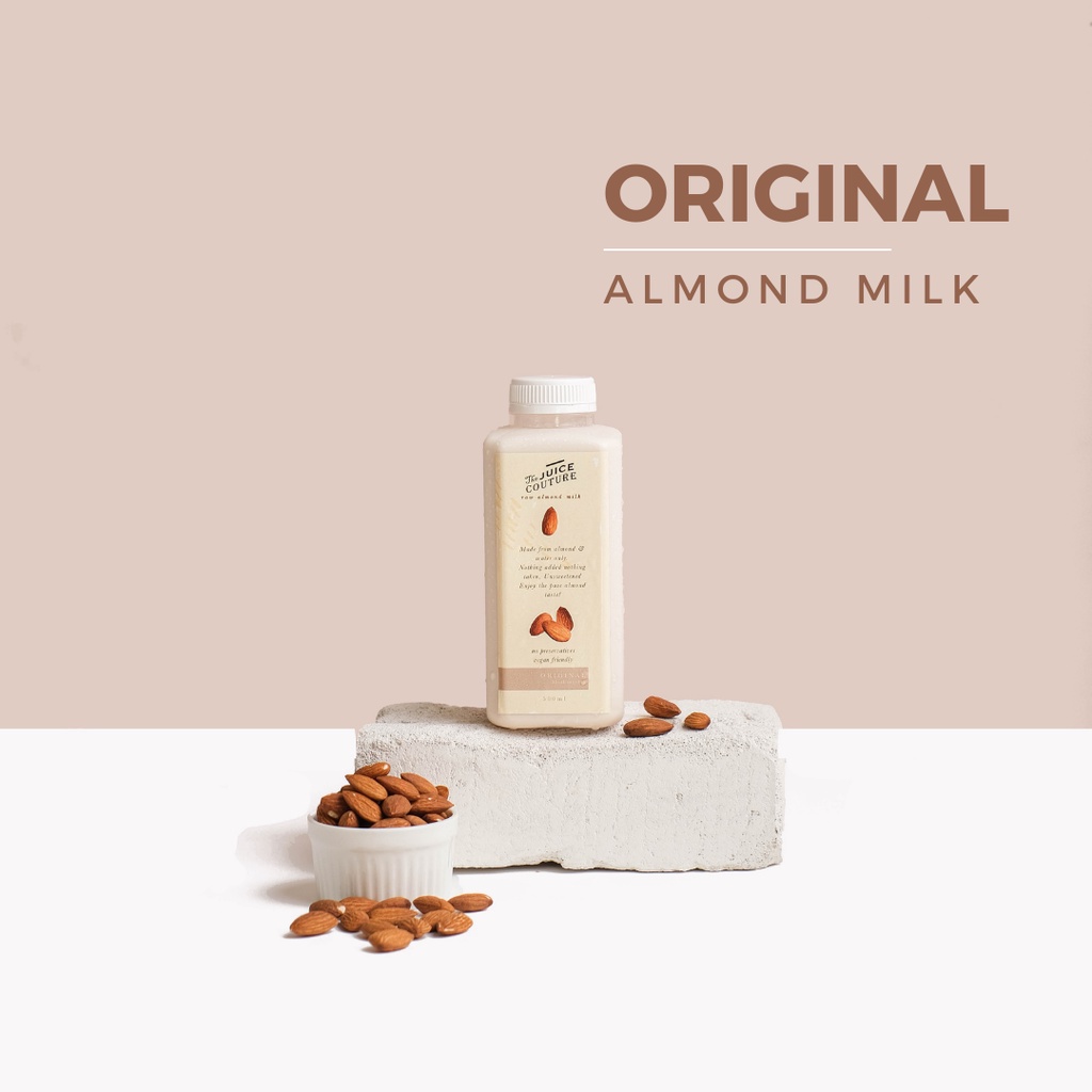 

1 BOTOL ALMOND MILK / SUSU ALMOND (Ada 14 flavor, harap tulis di notes) (size 500ml)