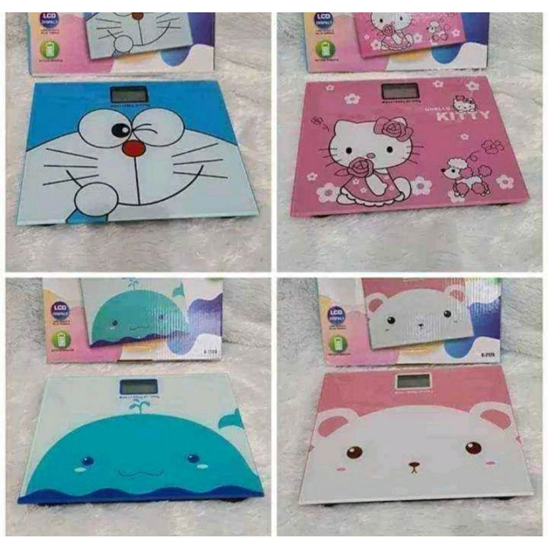 Timbangan badan karakter digital GSF G-2125 free bubble dan fragile dan timbangan badan digital GSF G-2626