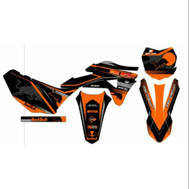 decal klx gordon REDBULL