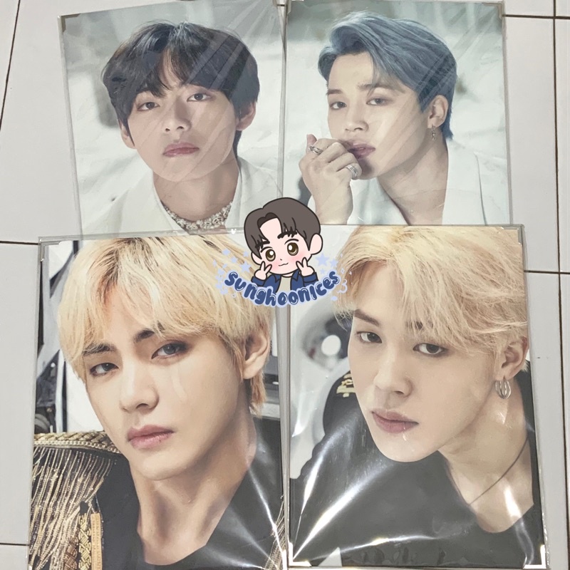 PREMIUM PHOTO BTS MOTS TOUR SYS FINAL V TAEHYUNG JIMIN | PP PREMPHOT BTS OFFICIAL MERCH