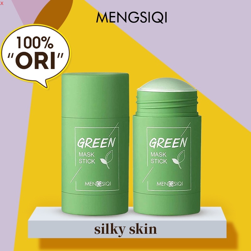 MEIDIAN Green Tea Mask Stick Cleansing Clay Mask wajah Masker komedo Acne Cleansing blackhead Mask