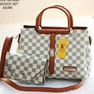 SALE  TAS WANITA IMPORT SUPER LV SYARINI VERONICA 3 RUANG TAS IMPORT TAS BATAM TAS SELEMPANG N6F4