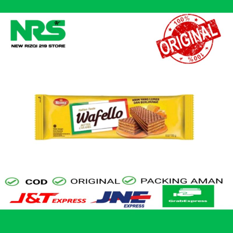 

Wafello Wafer Italia Caramel 114gr