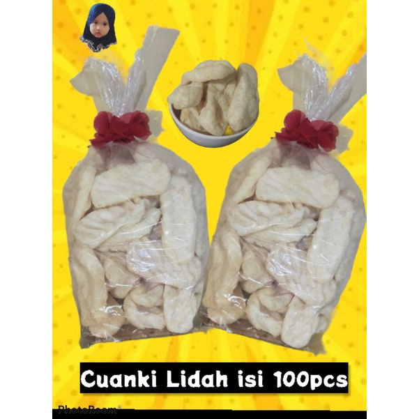 

CUANKI LIDAH ISI 100 PCS