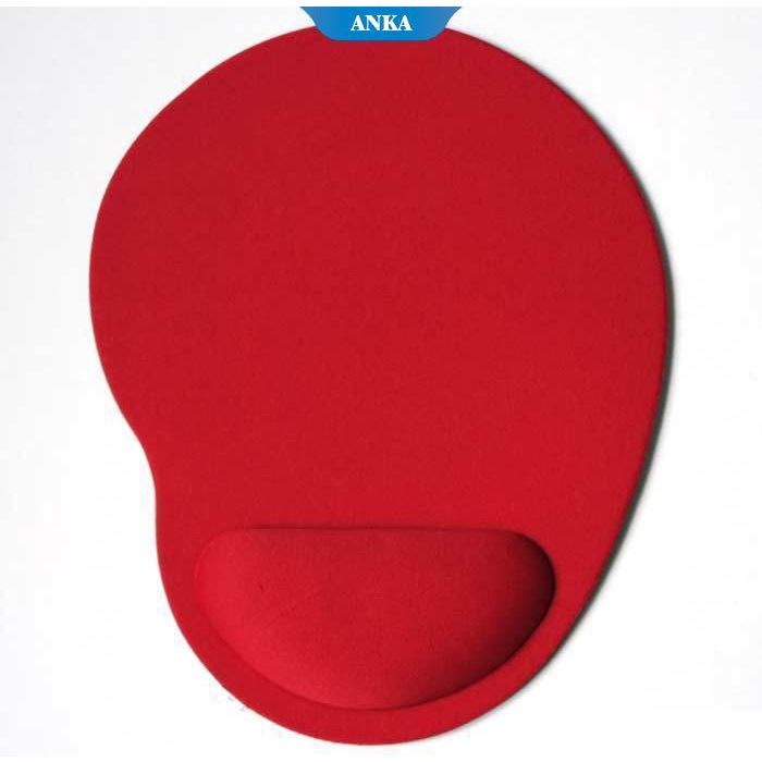 Sederhana warna solid memori silikon pergelangan tangan mouse pad kantor sandaran tangan pergelangan tangan pad