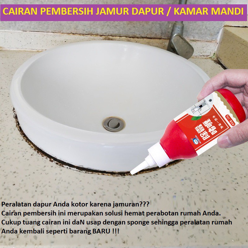 Cairan Pembersih Jamur Dapur Kamar Mandi Gel Cream Mold Clean 150g