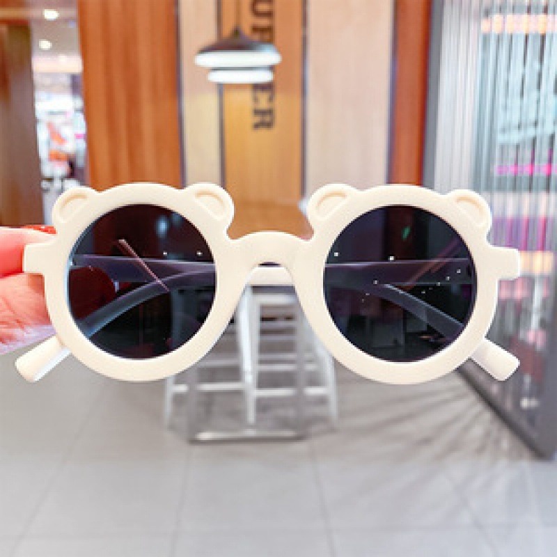 STT Kacamata Anak Beruang Fashion Telinga Beruang Kaca Mata Hitam High Quality Kids Sunglasses Kaca Mata Murah Import-8