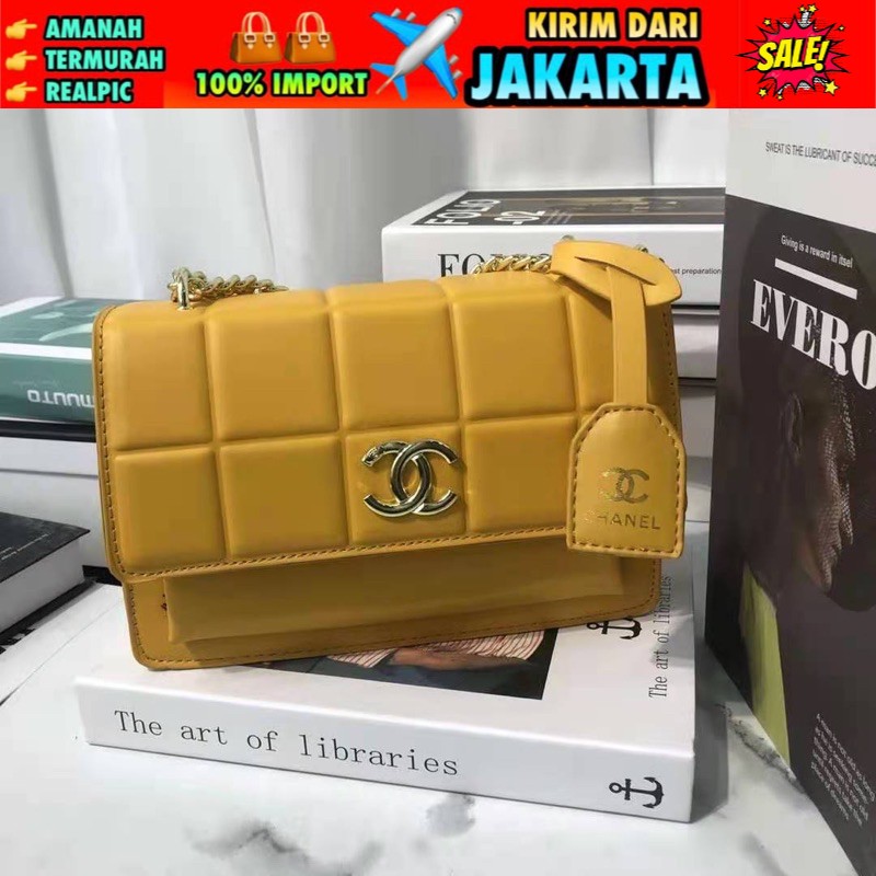 TI 3075 -  TAS BRANDED WANITA IMPORT MURAH PREMIUM  TAS PESTA KONDANGAN WANITA - E