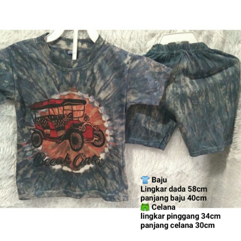 SETELAN anak - becak cinta