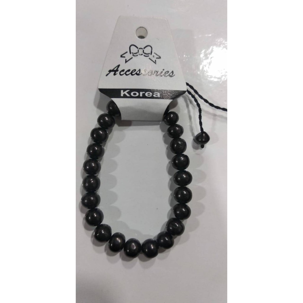 Gelang Kayu Koka Bulat Asli