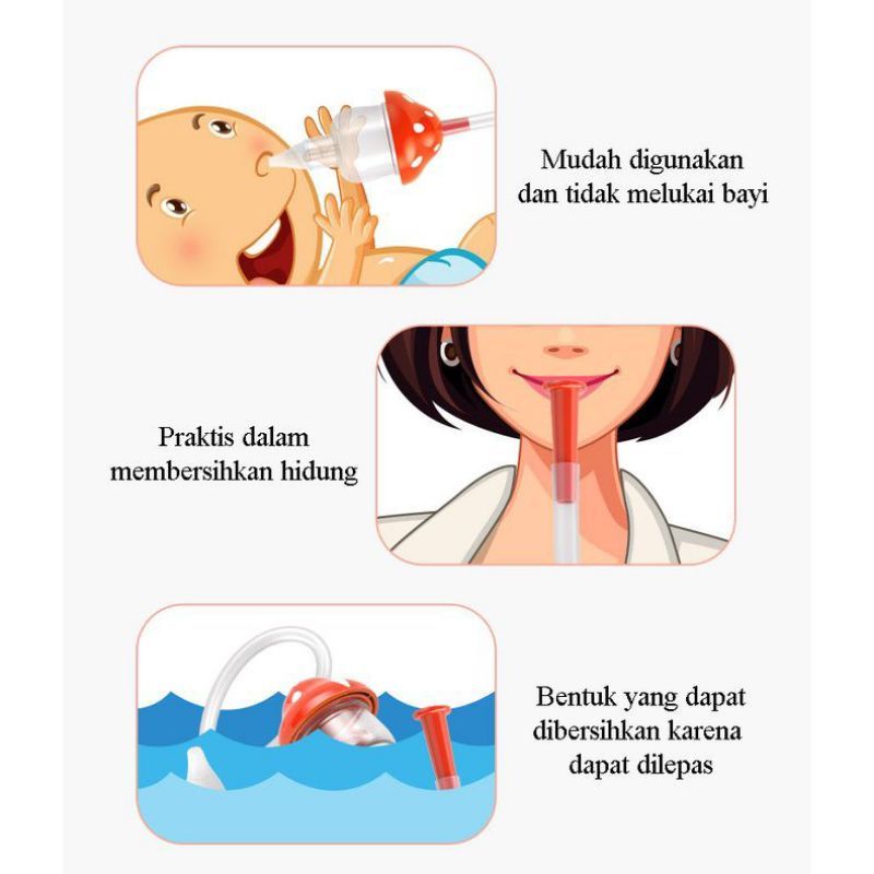 Alat Pembersih Hidung Bayi Nasal Aspirator Berbagai Macam Model