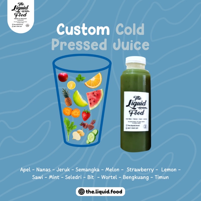 

RB22 Coldpressed Juice Detox 3 Days (24 botol @250ml) Jus Diet Detox Natural
