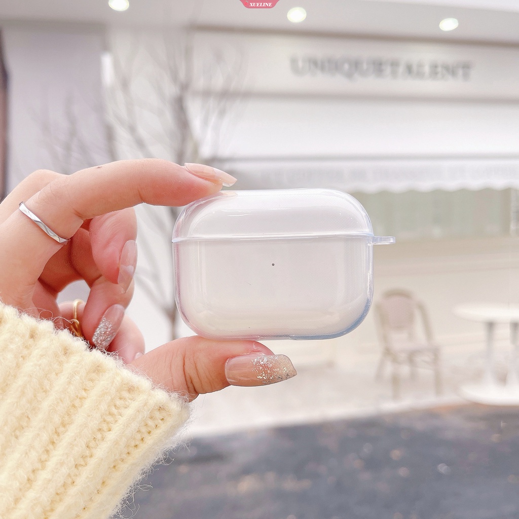 Soft Case Silikon TPU Transparan Cover AirPods 1 2 3 pro