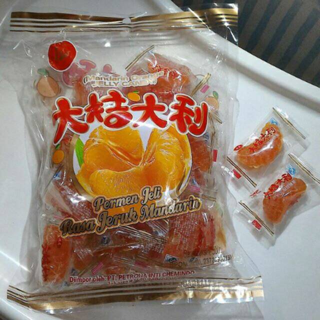 

Permen Jelly Rasa Jeruk Mandarin