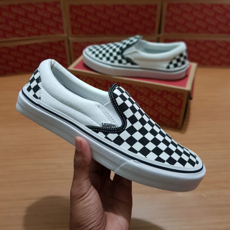 VANS SLIP ON CEKERBOAT CLASIC OG WF DT BNIB NEW ARRFLIFAL