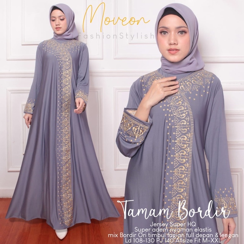 ABAYA TAMAM BORDIR BY MOVEON/ABAYA KEKINIAN