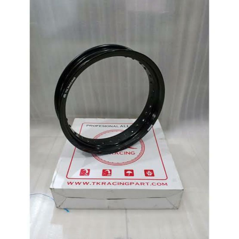 Velg TK Racing hitam 19x160 18x215 28 hole