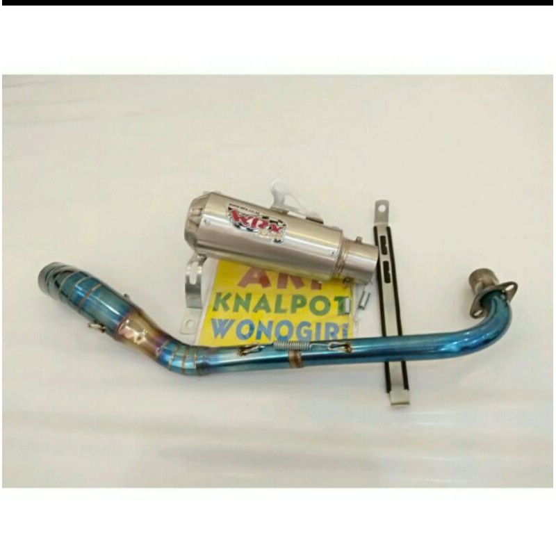 knalpot WRX kapsul leher bluemoon kolong Jupiter Z Vega Shogun Supra bebek kharisma