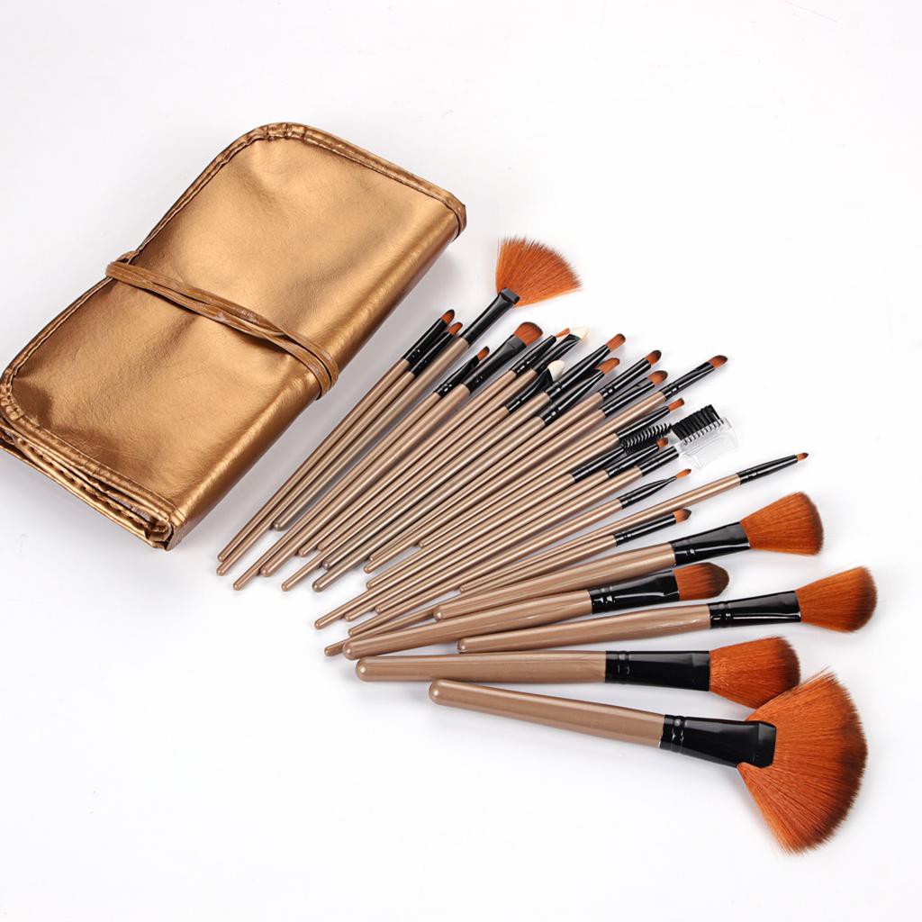 PROMO PROFESIONAL Kuas Make Up Pro 24 &amp; 32pcs Brush Set Make Up Case Pouch K3532