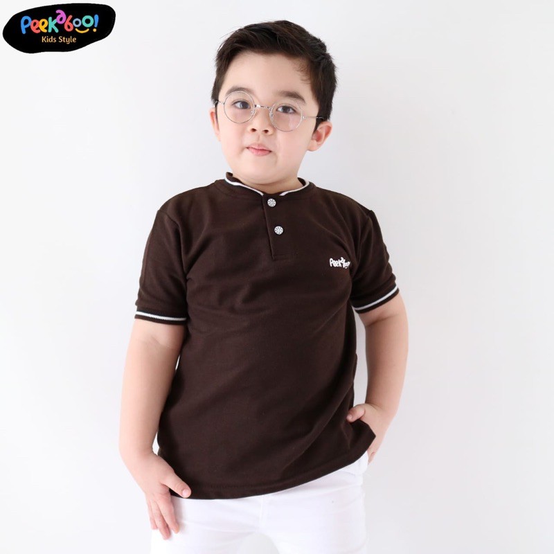 Kaos Polo Anak Peek A Boo