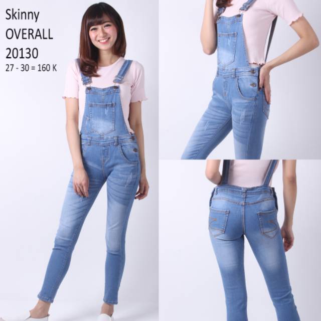 Baju kodok wanita baju skin overall