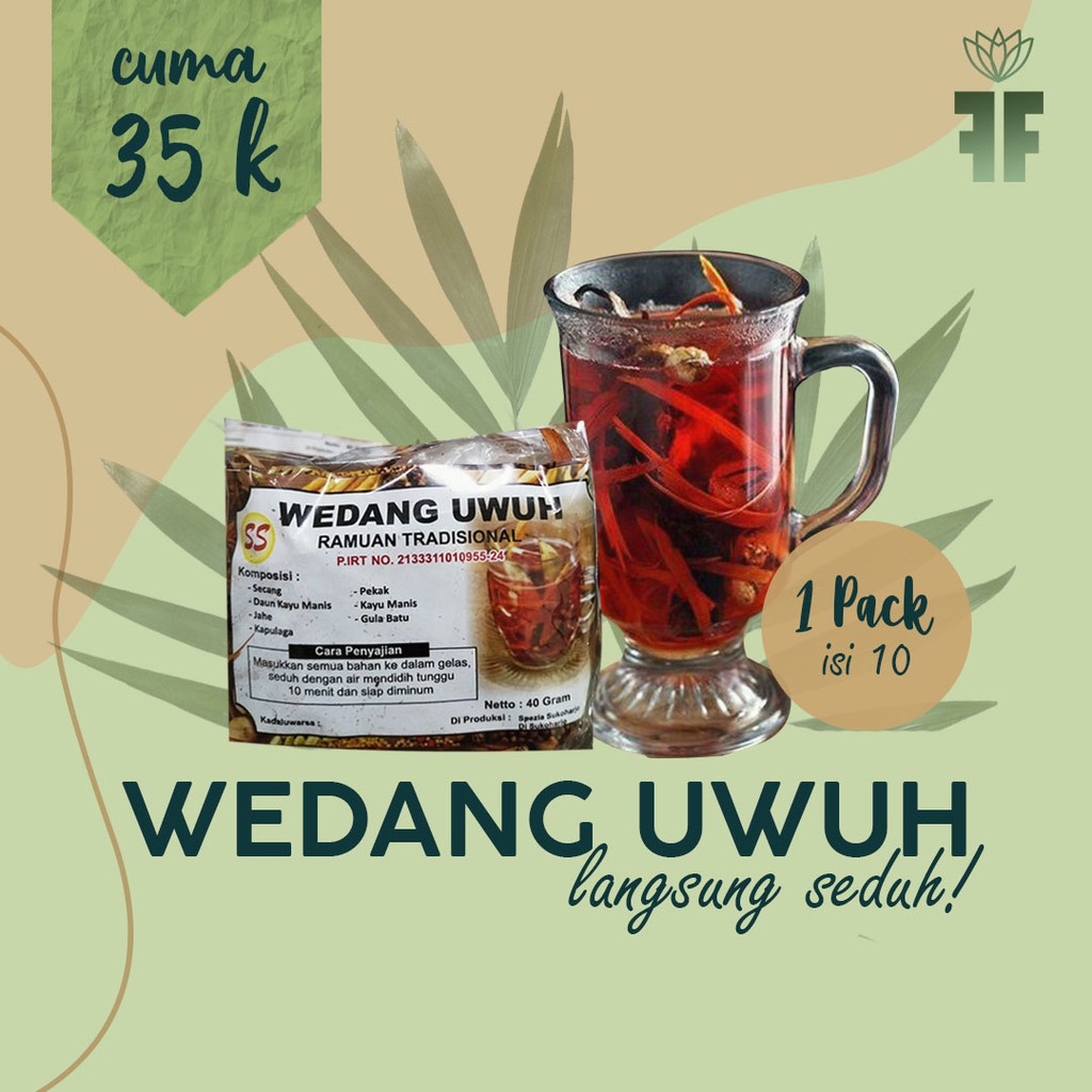 Jual Wedang Uwuh Pack Isi Pcs Shopee Indonesia